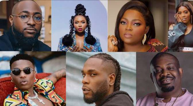 The Kings & Queens of Fame: Meet the Top 5 Richest & Most Influential Nigerian Celebrities in 2025!